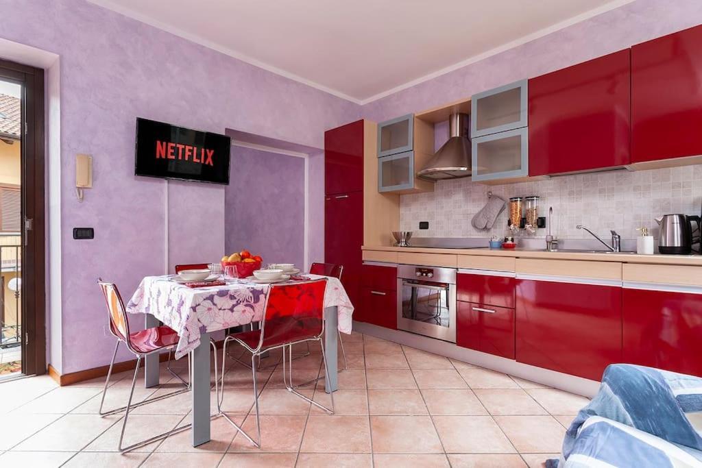 Alex Haus Daire Somma Lombardo Dış mekan fotoğraf