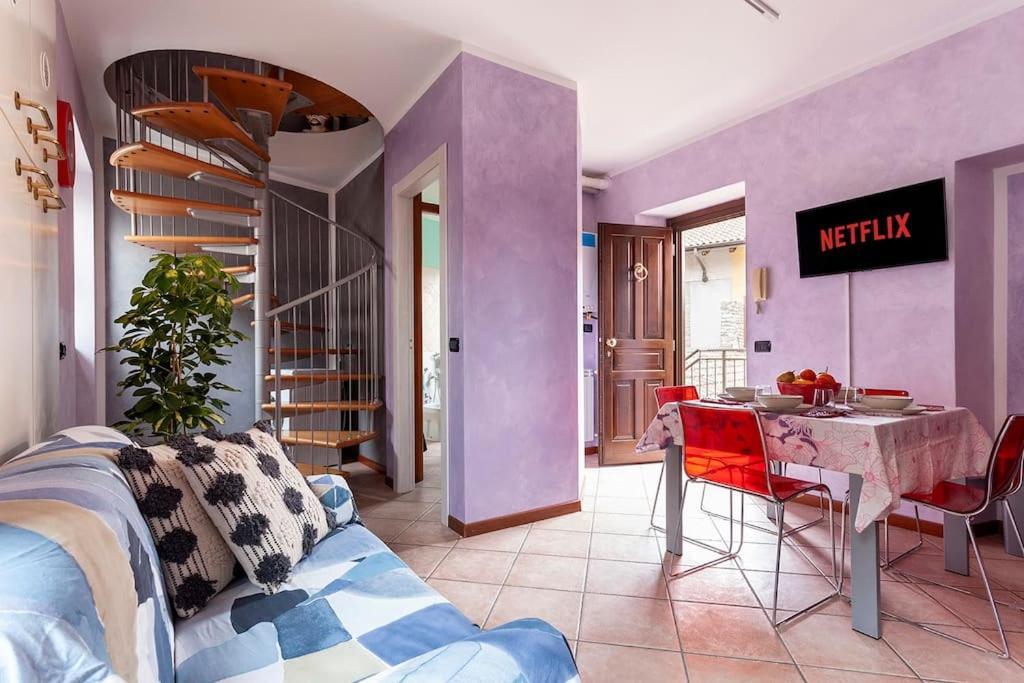 Alex Haus Daire Somma Lombardo Dış mekan fotoğraf