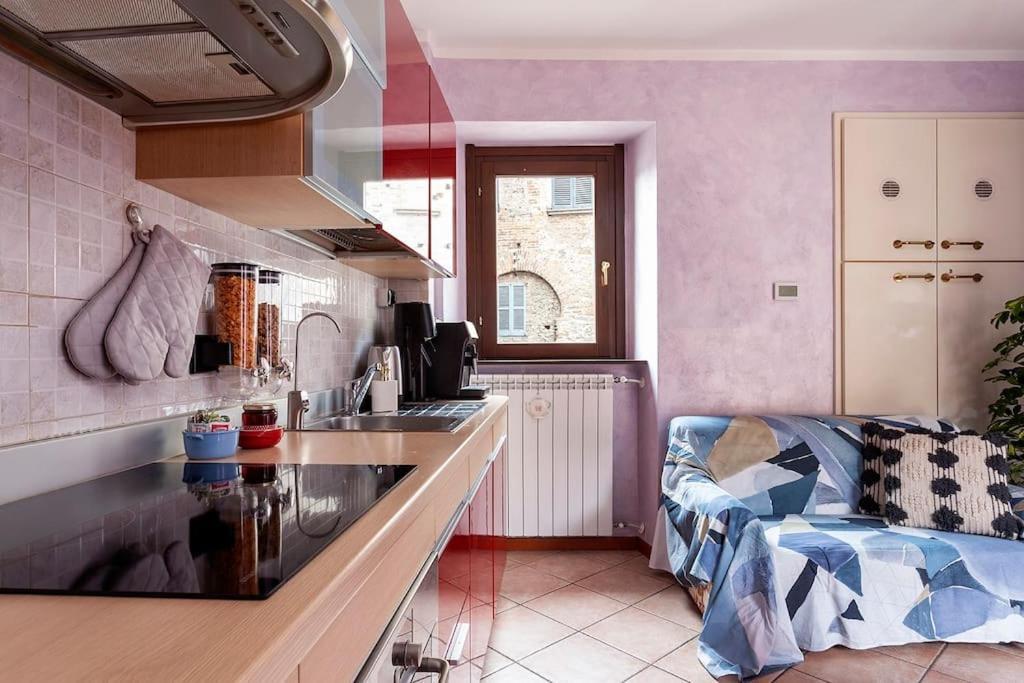 Alex Haus Daire Somma Lombardo Dış mekan fotoğraf